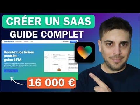 Comment créer un SaaS de A à Z sans coder : Guide complet avec Lovable